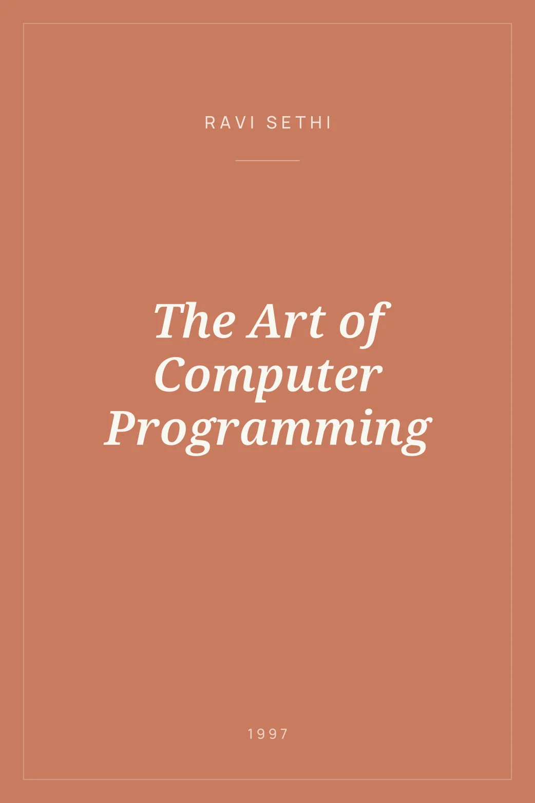 Portada de The Art of Computer Programming