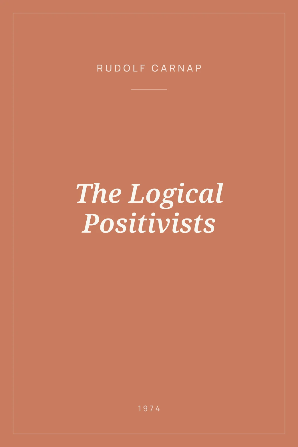 Portada de The Logical Positivists