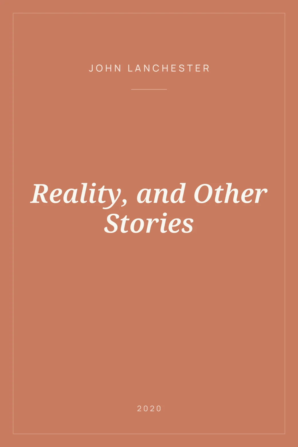 Portada de Reality, and Other Stories
