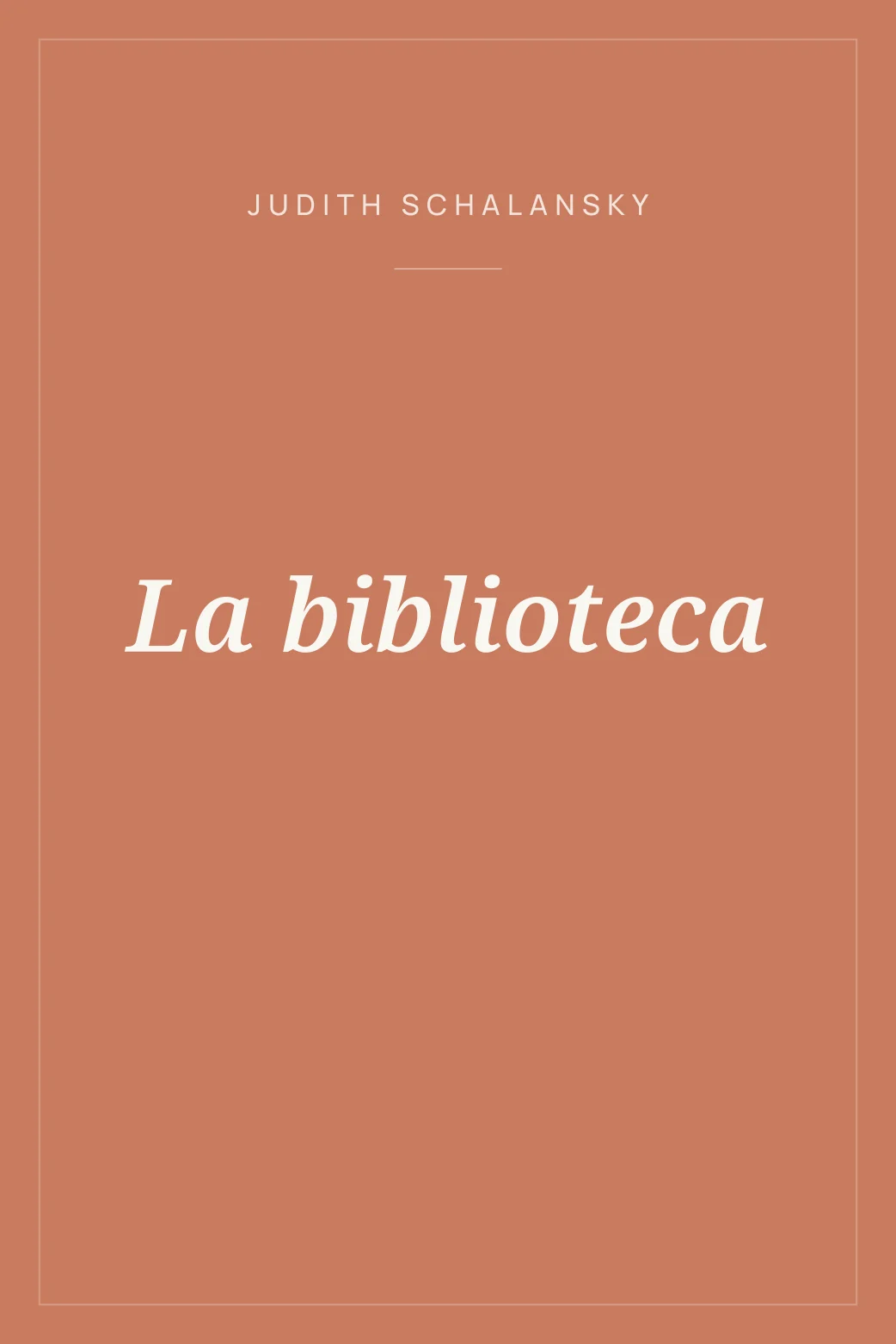 Portada de La biblioteca
