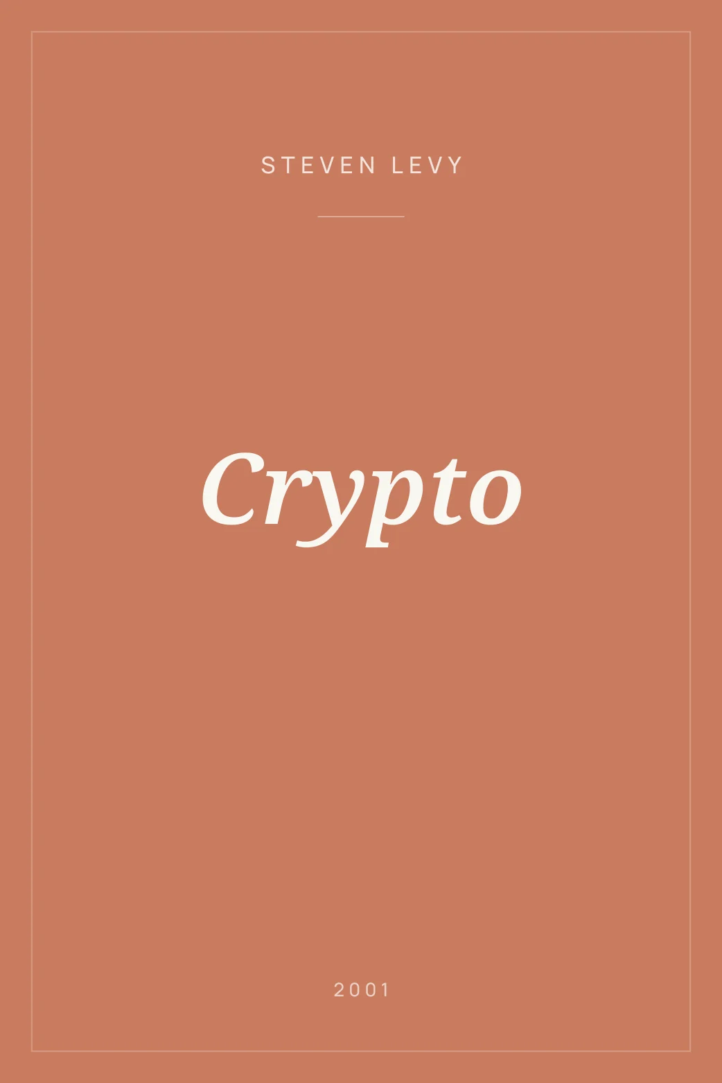 Portada de Crypto