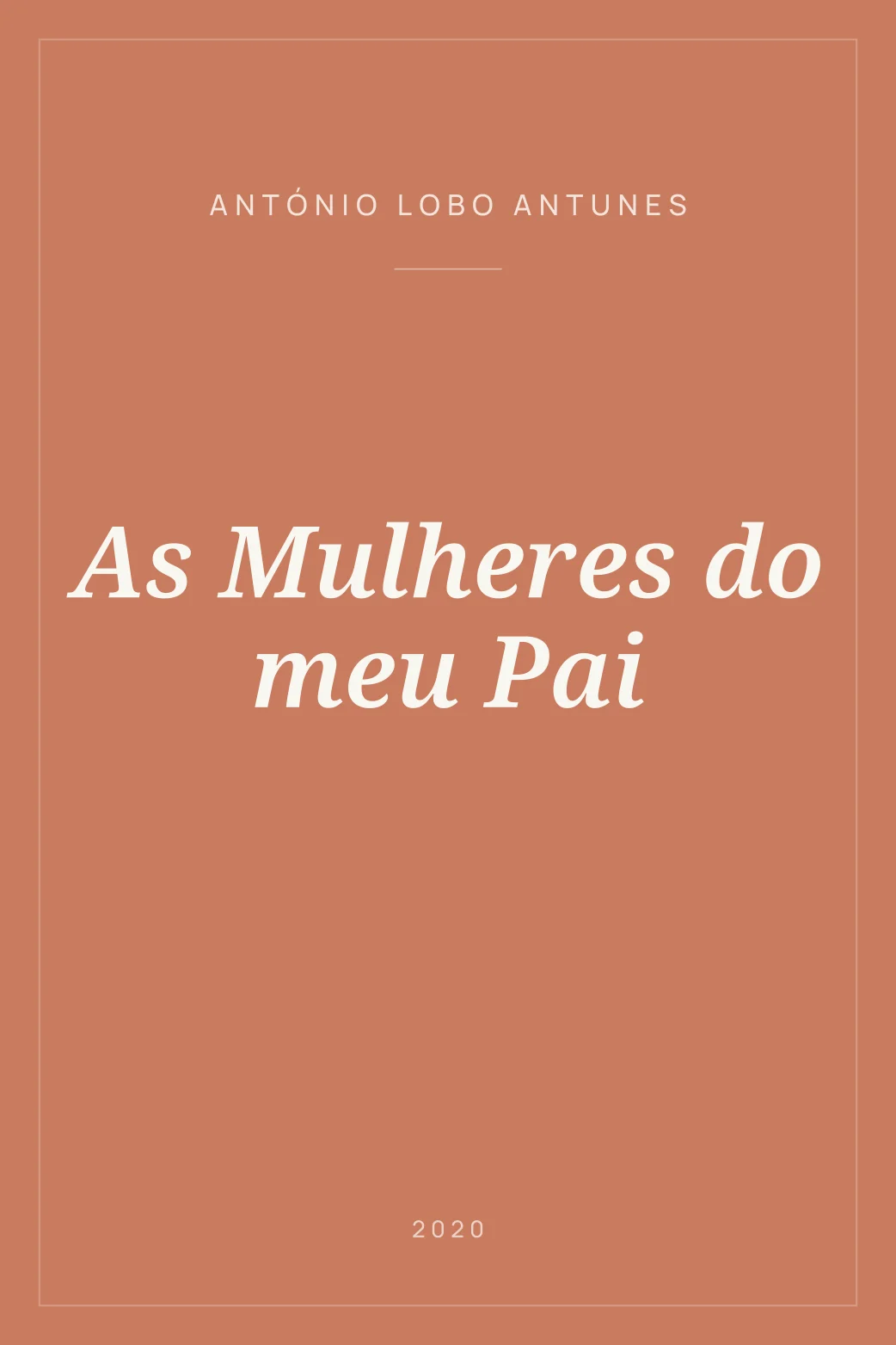 Portada de As Mulheres do meu Pai