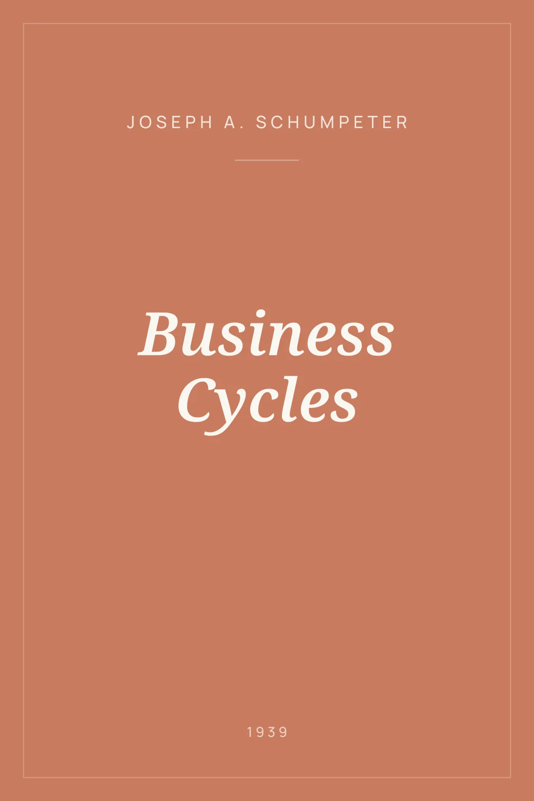 Portada de Business Cycles