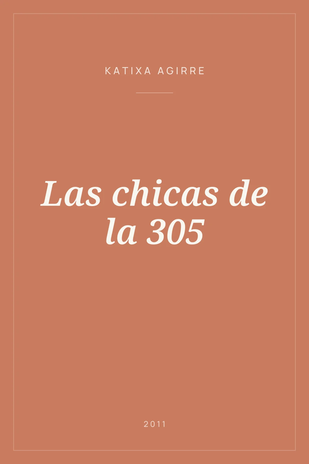 Portada de Las chicas de la 305