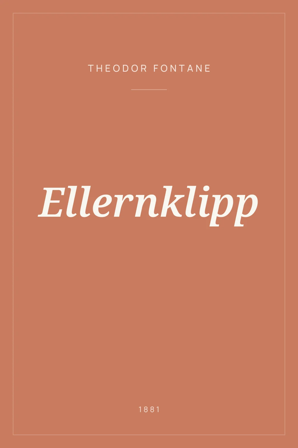 Portada de Ellernklipp