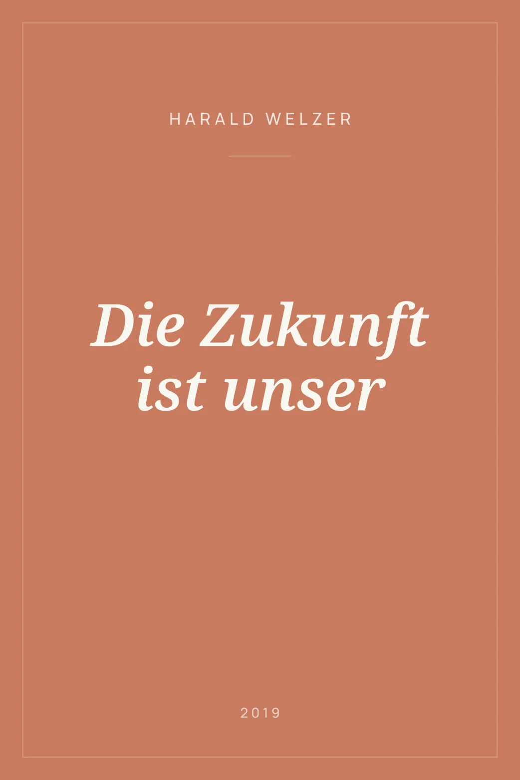 Portada de Die Zukunft ist unser
