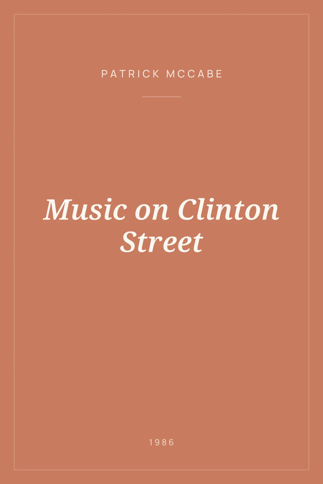Portada de Music on Clinton Street