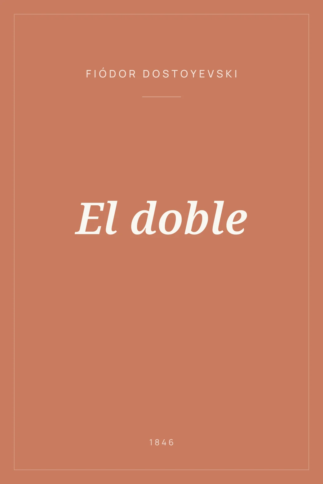 Portada de El doble