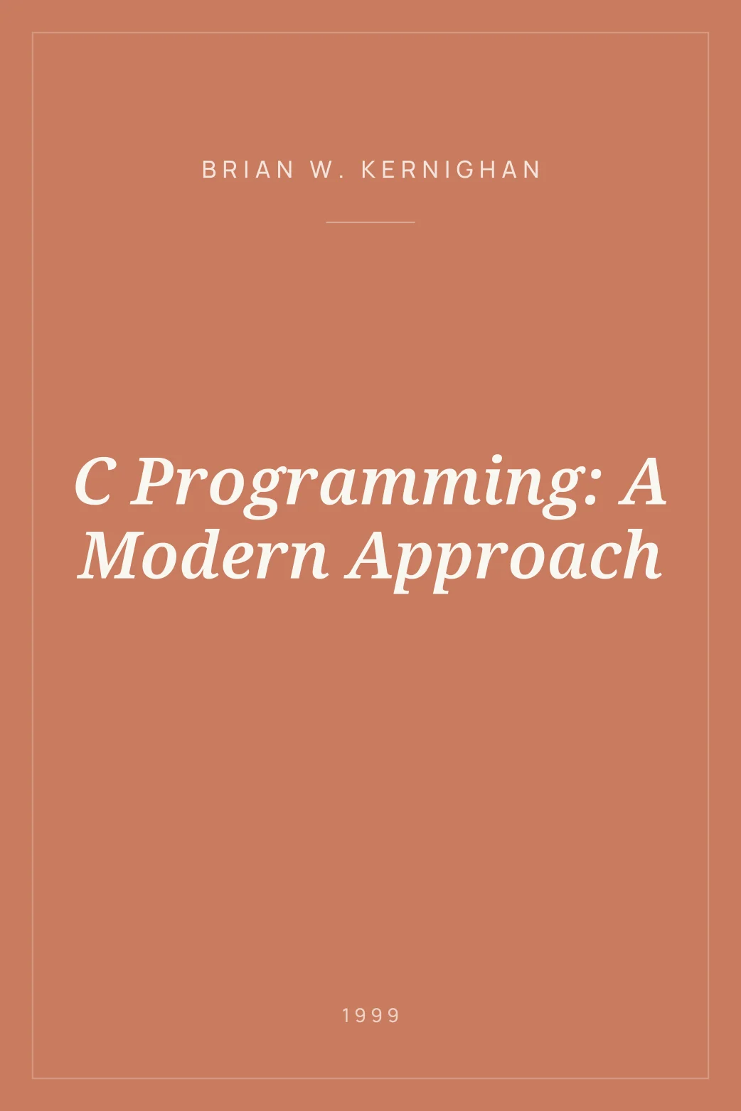 Portada de C Programming: A Modern Approach