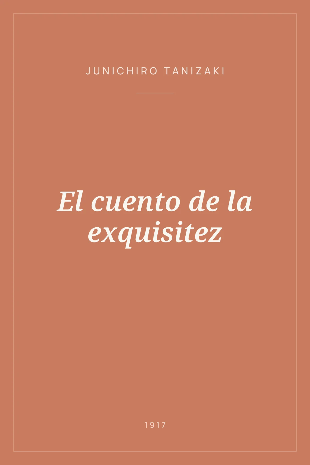 Portada de El cuento de la exquisitez