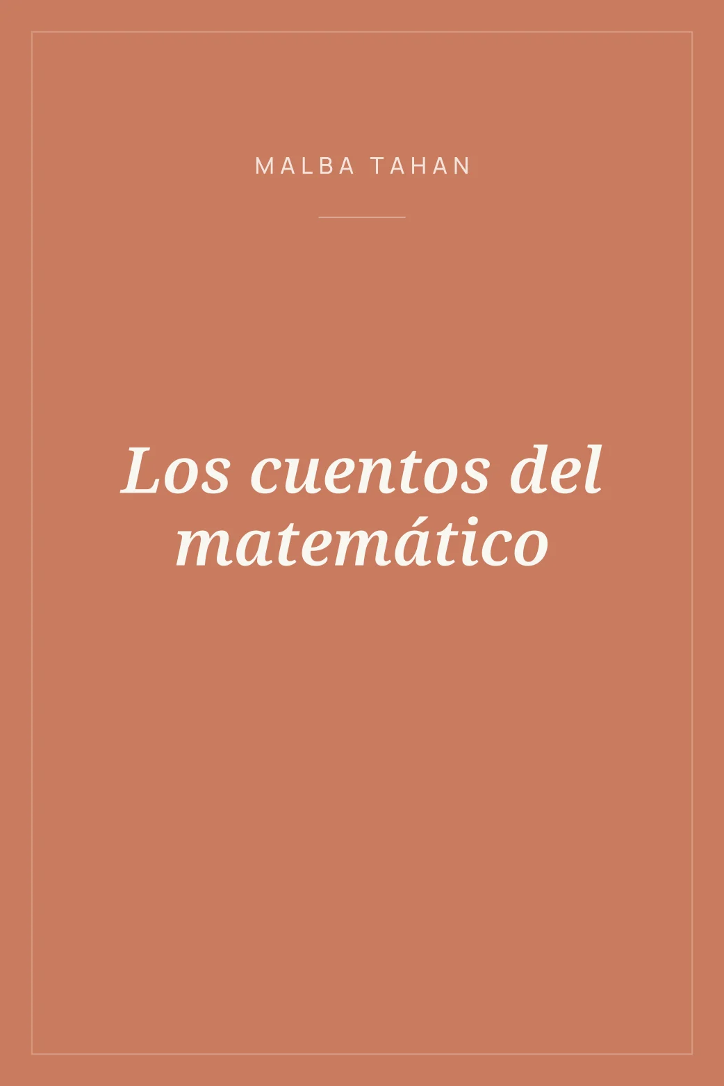 Portada de Los cuentos del matemático