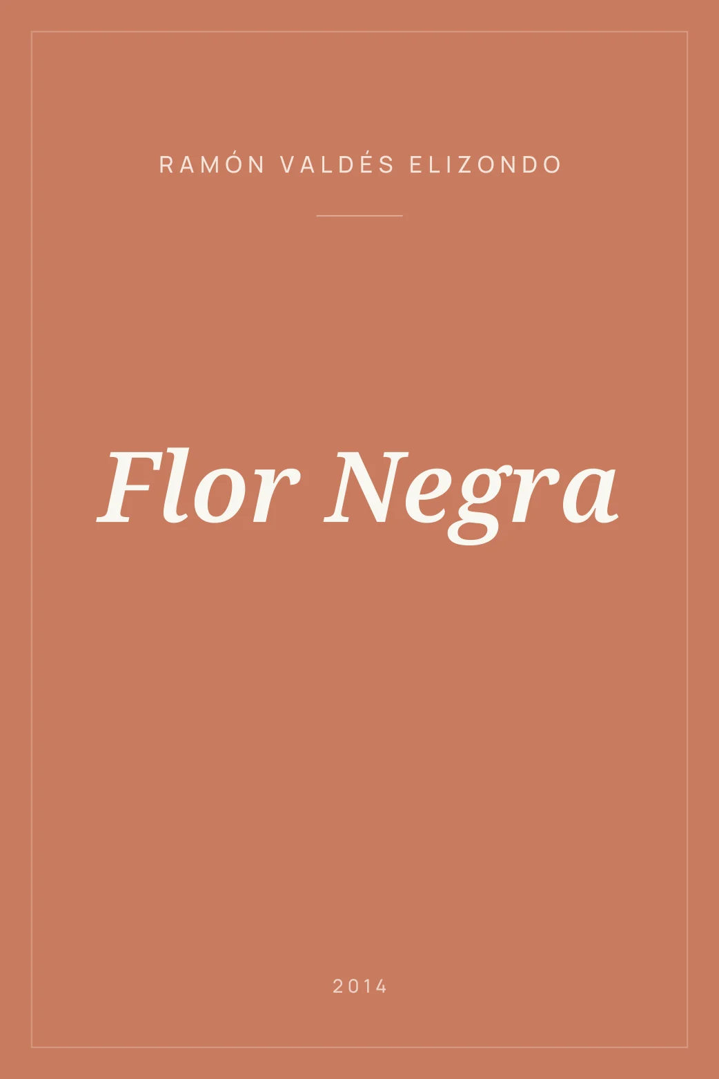 Portada de Flor Negra