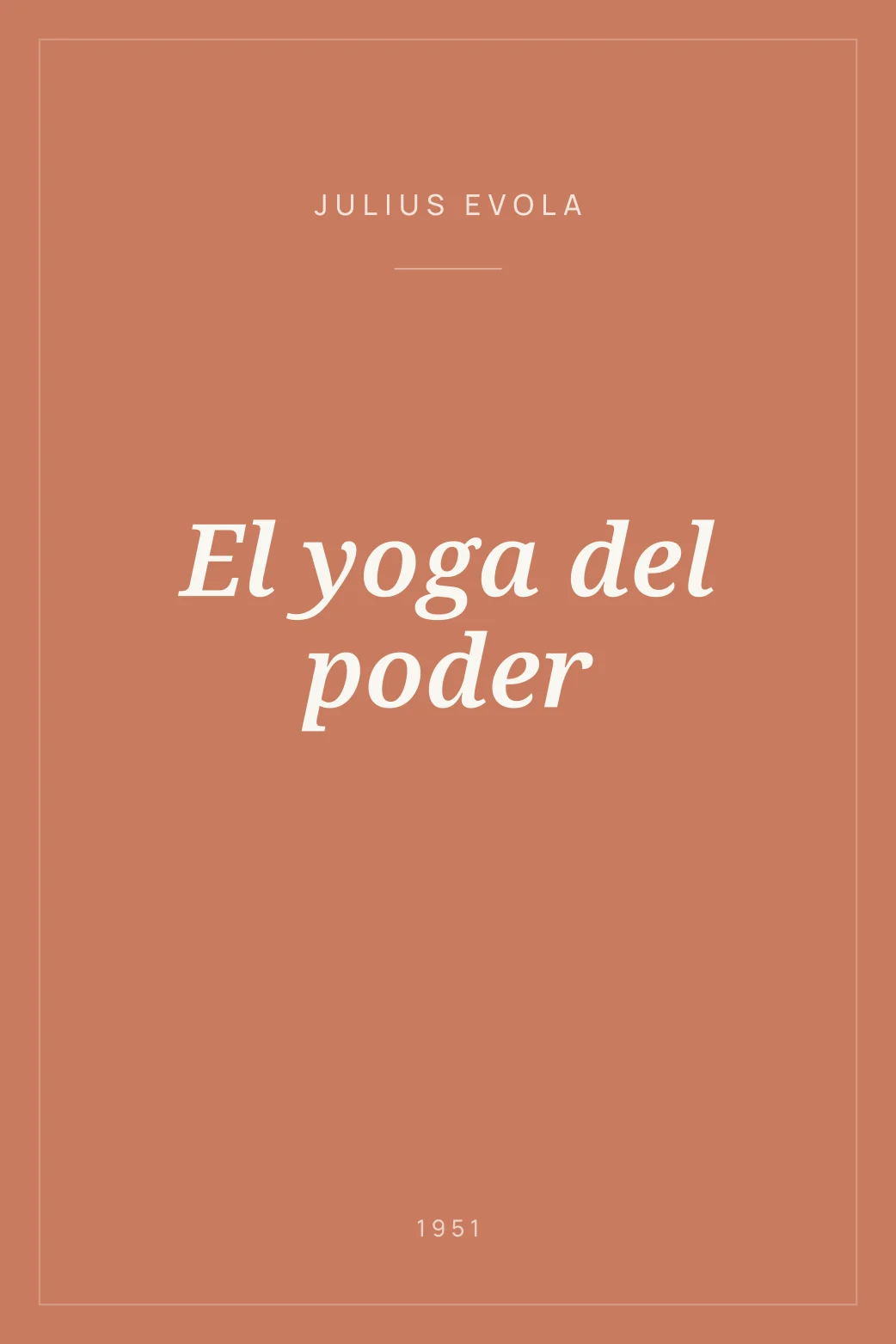 Portada de El yoga del poder