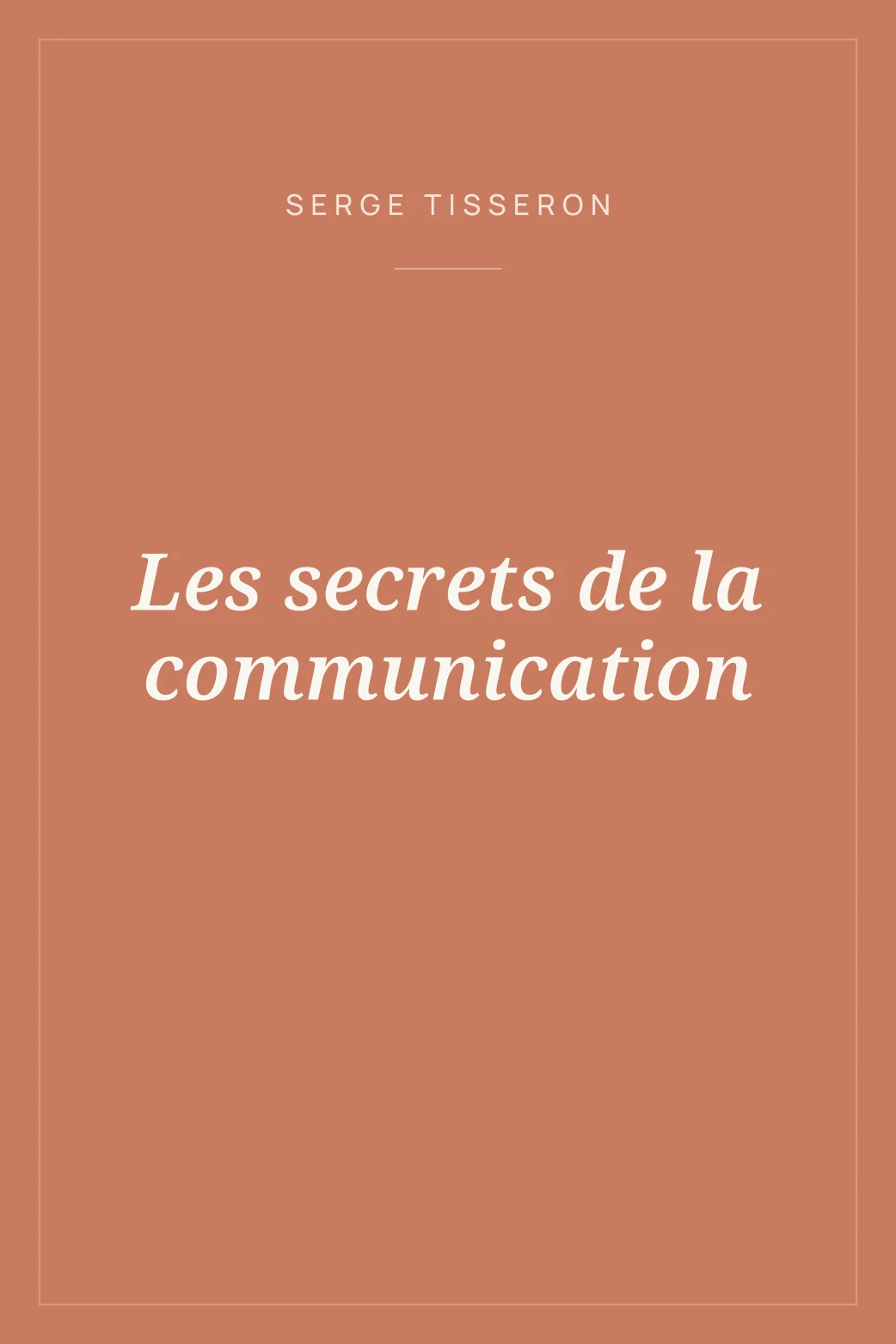 Portada de Les secrets de la communication
