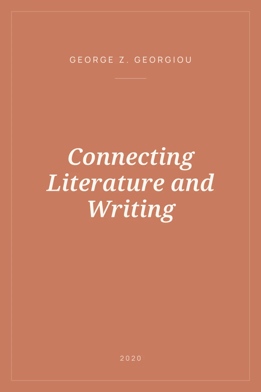 Portada de Connecting Literature and Writing