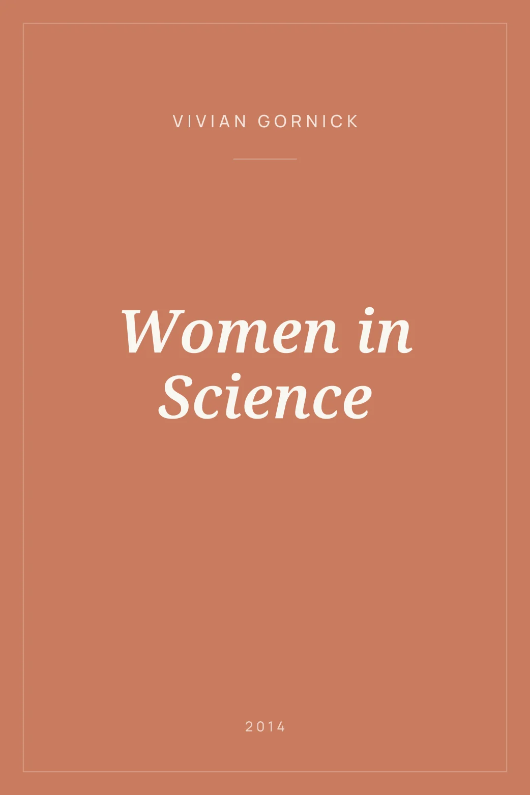 Portada de Women in Science