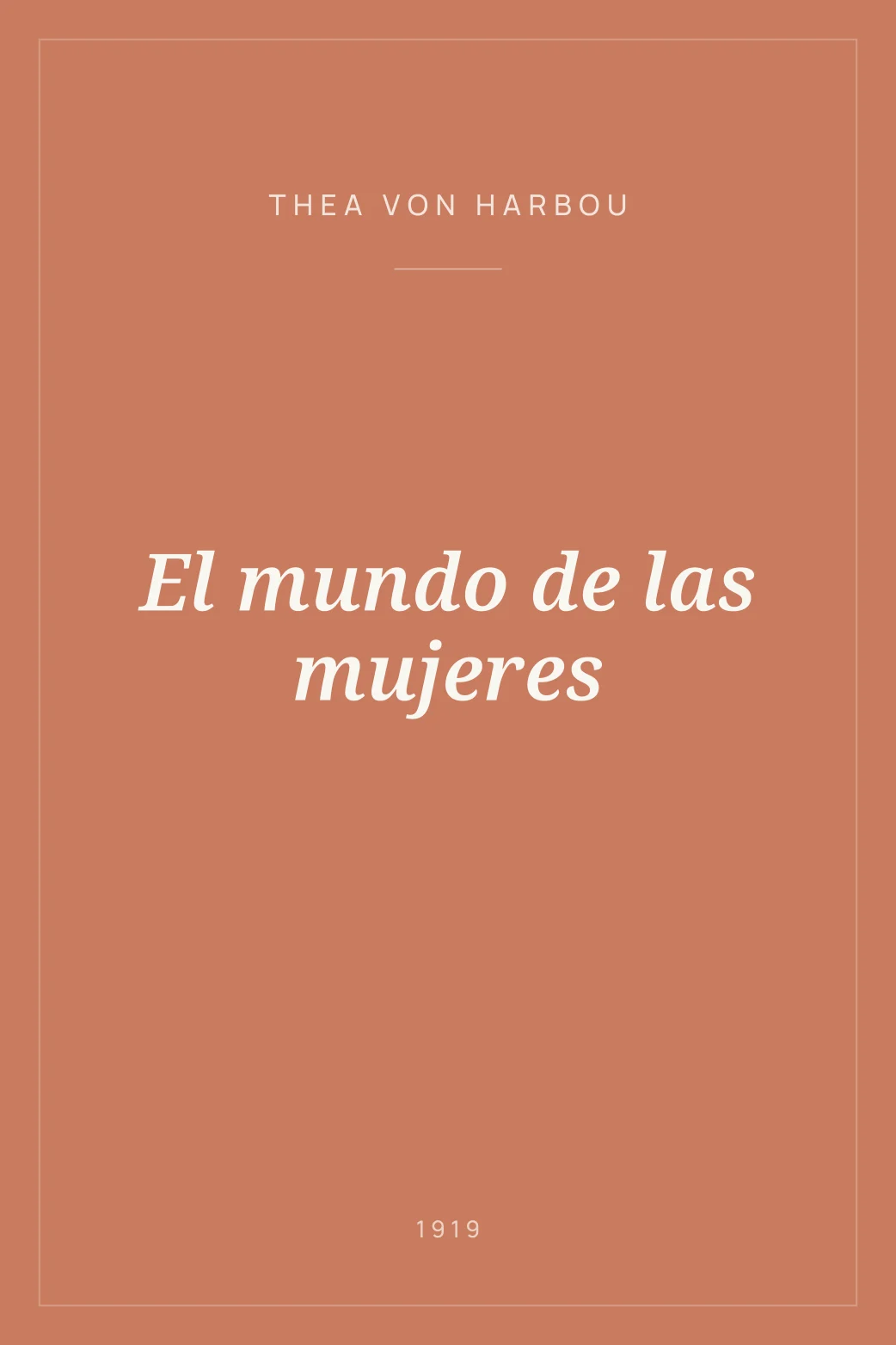 Portada de El mundo de las mujeres