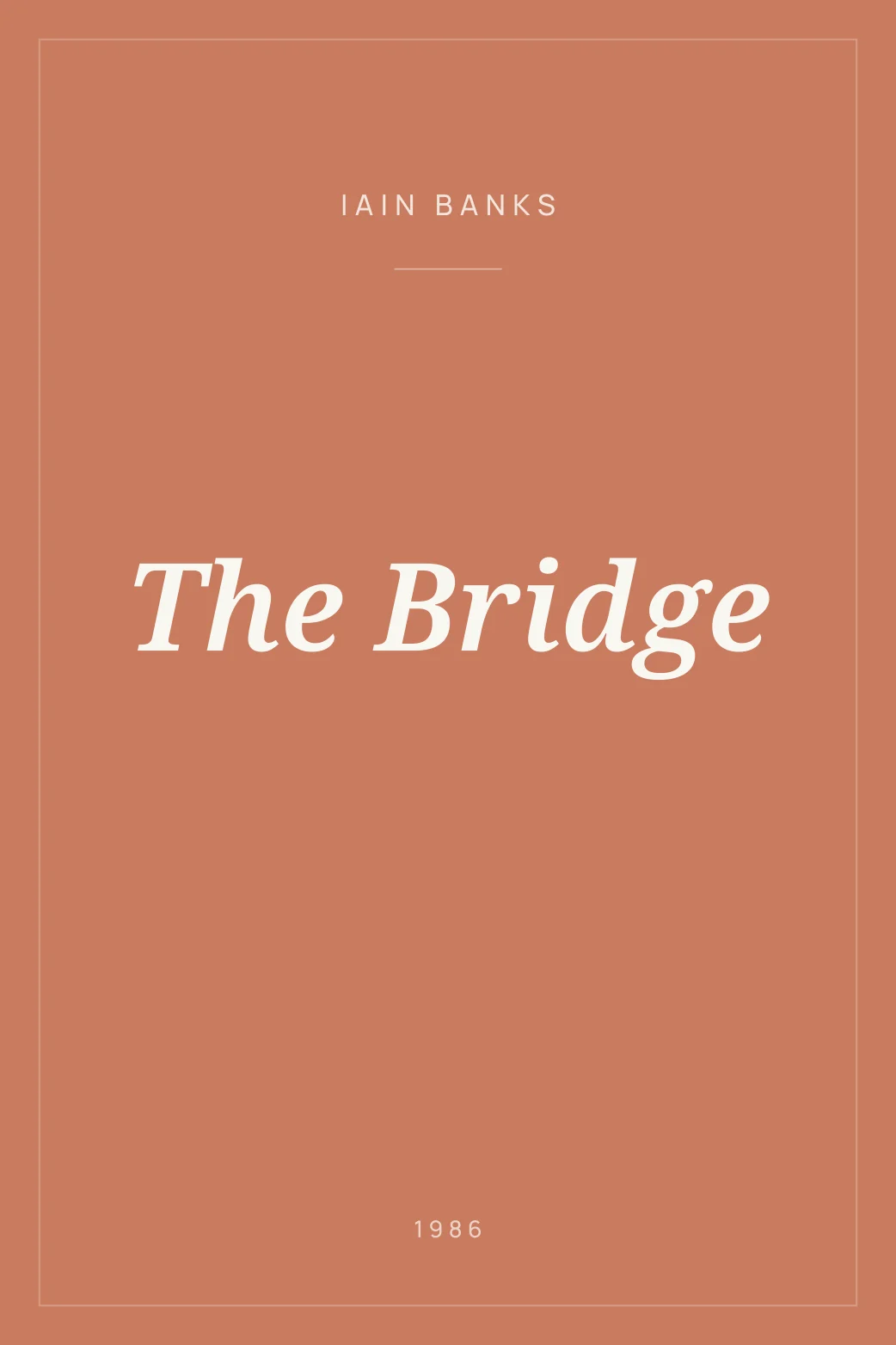 Portada de The Bridge