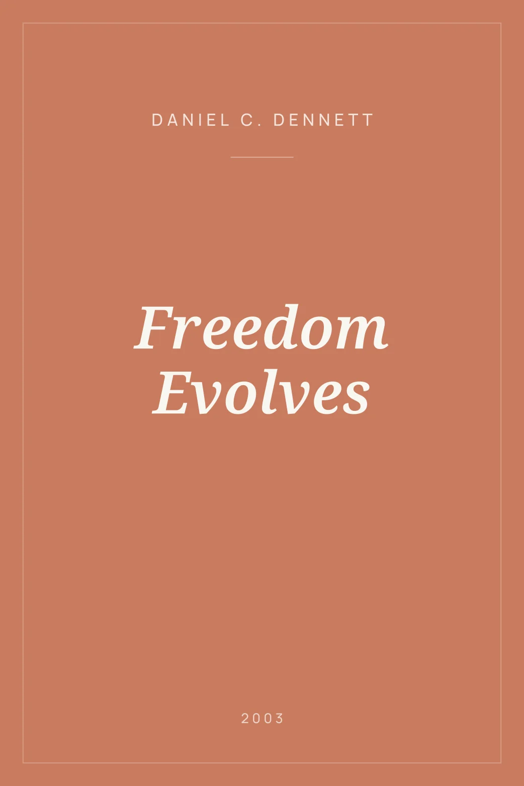 Portada de Freedom Evolves