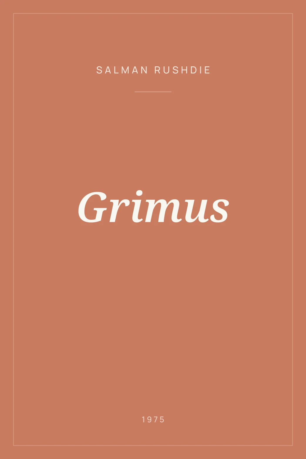Portada de Grimus
