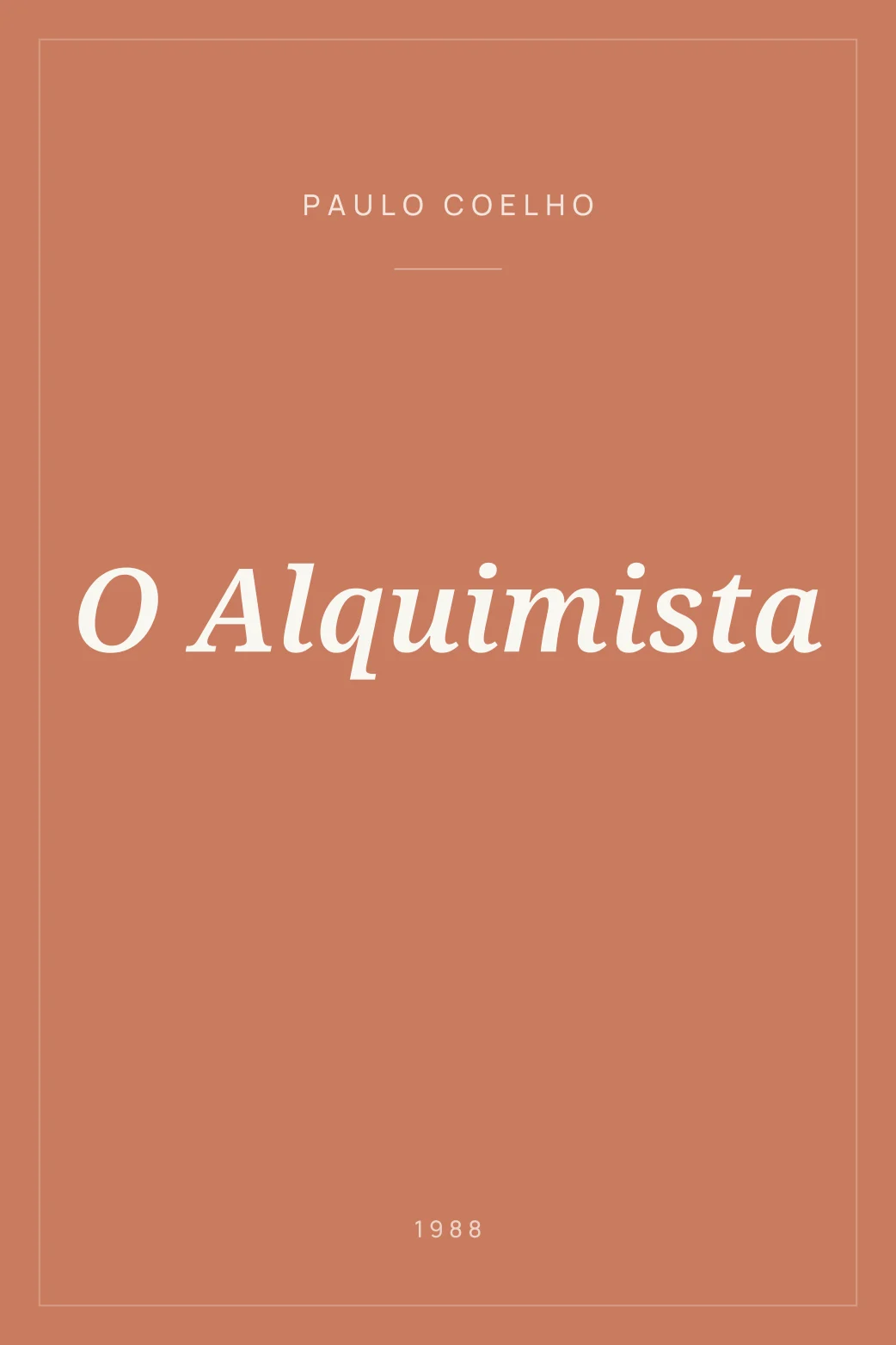 Portada de O Alquimista