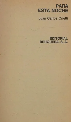 Portada de Para esta noche