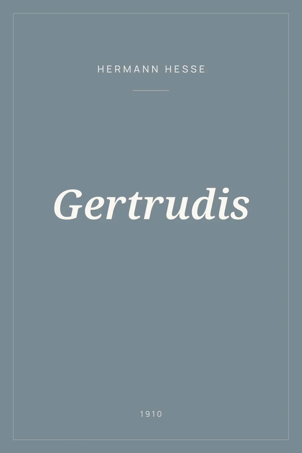 Portada de Gertrudis