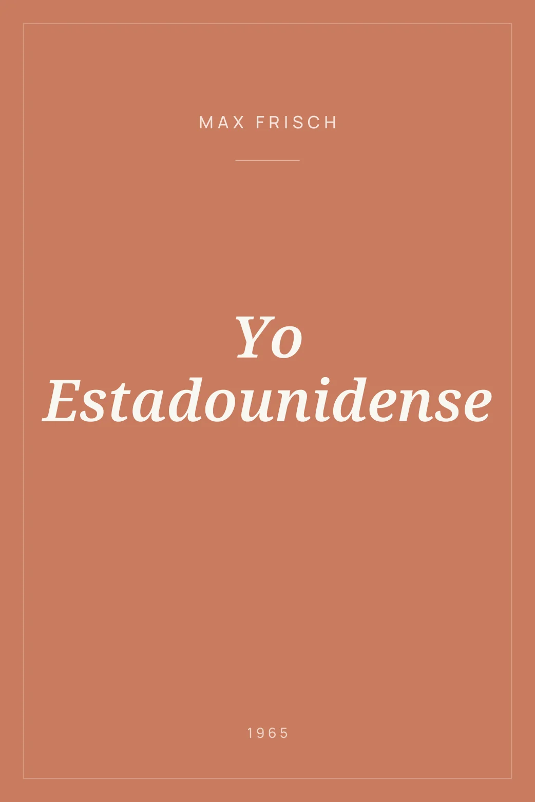 Portada de Yo Estadounidense