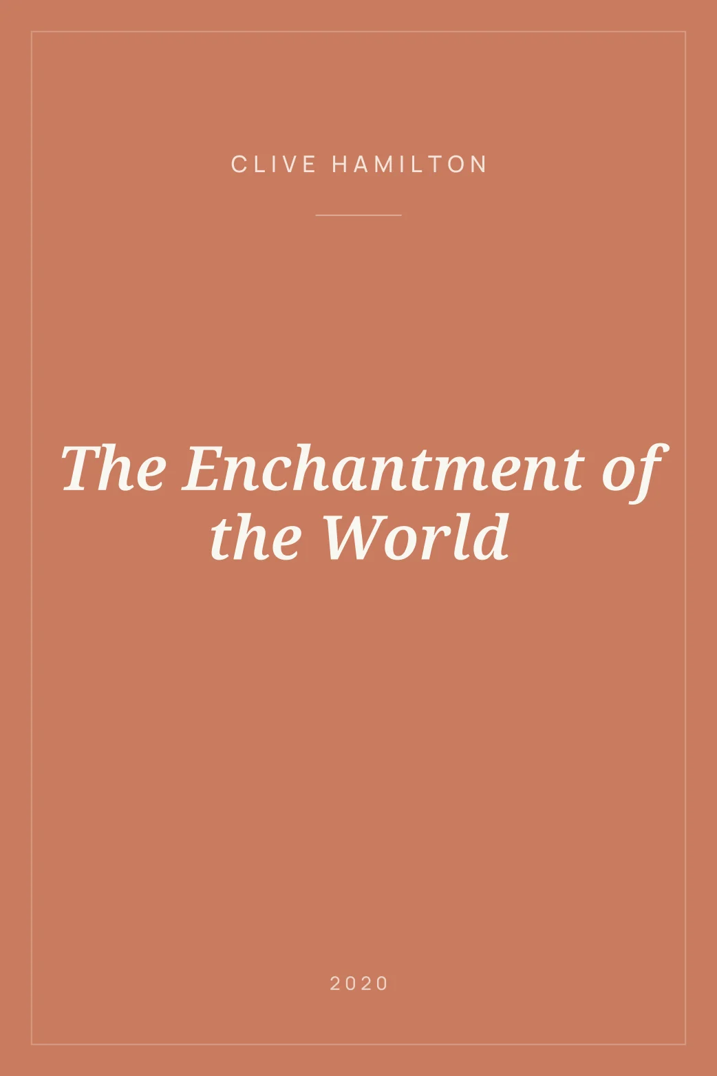 Portada de The Enchantment of the World