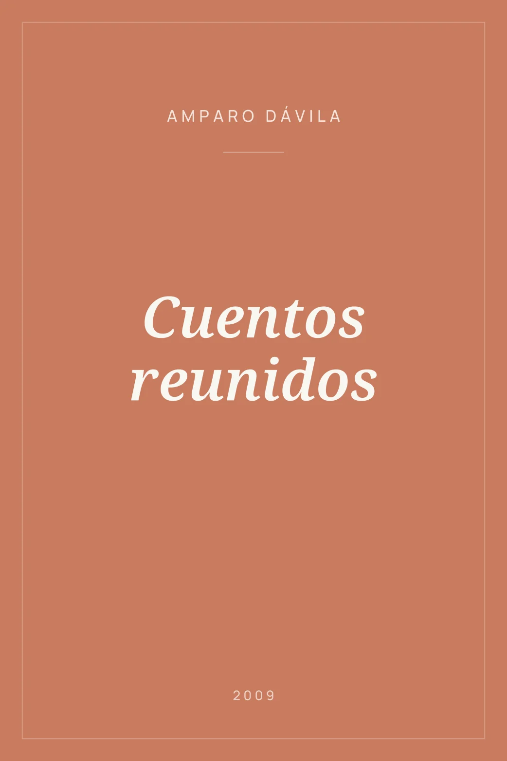 Portada de Cuentos reunidos