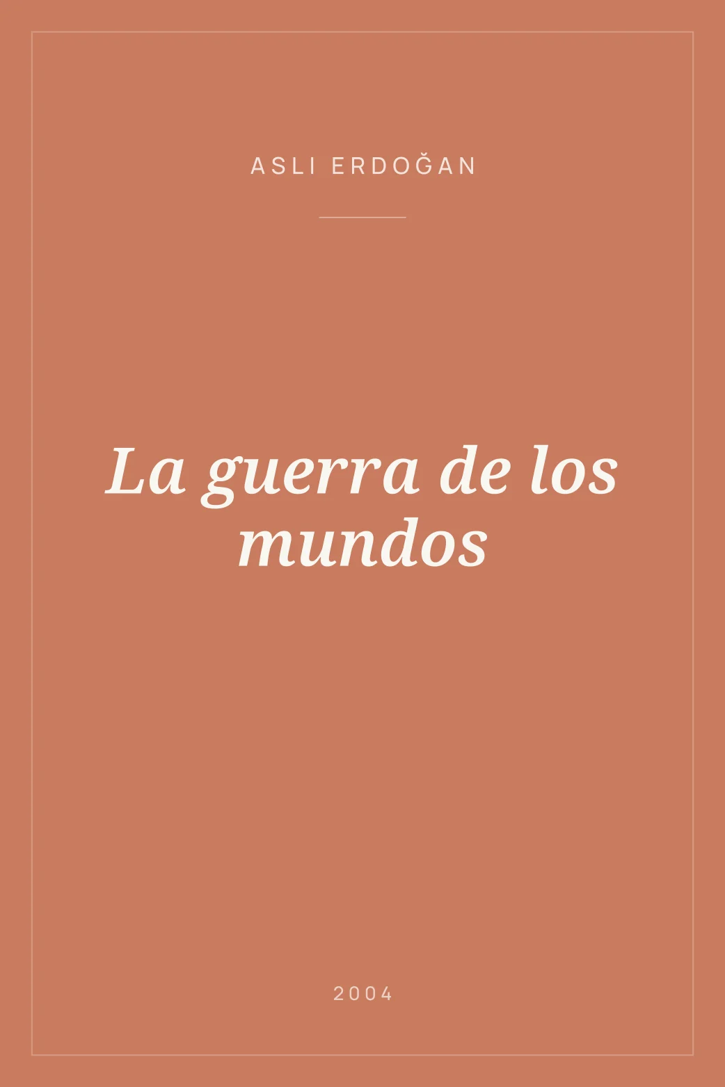 Portada de La guerra de los mundos