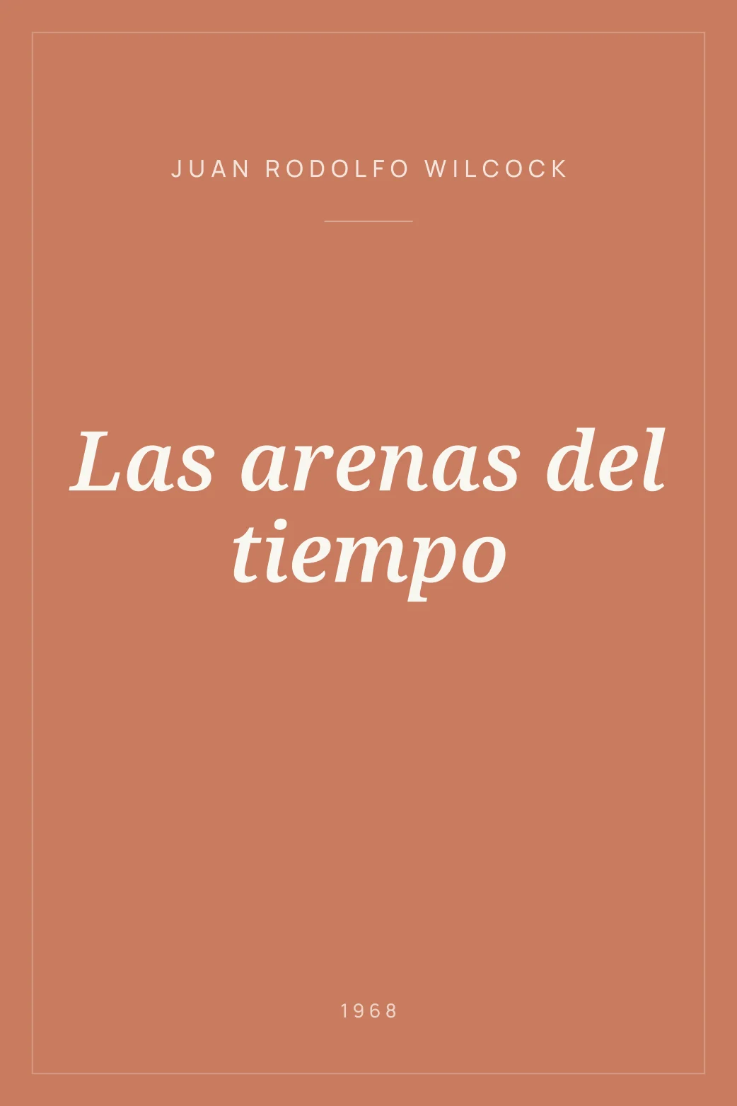 Portada de Las arenas del tiempo