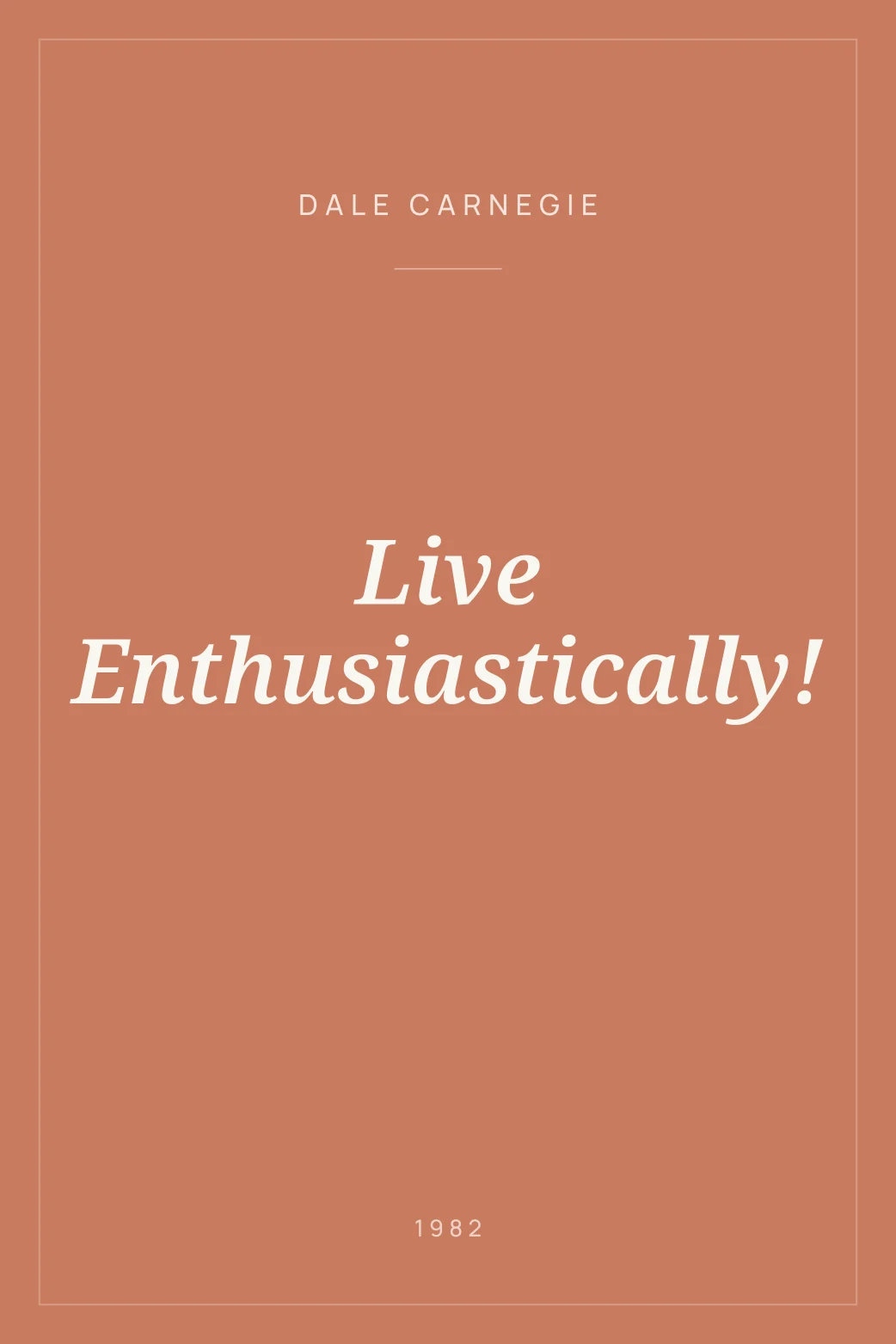 Portada de Live Enthusiastically!