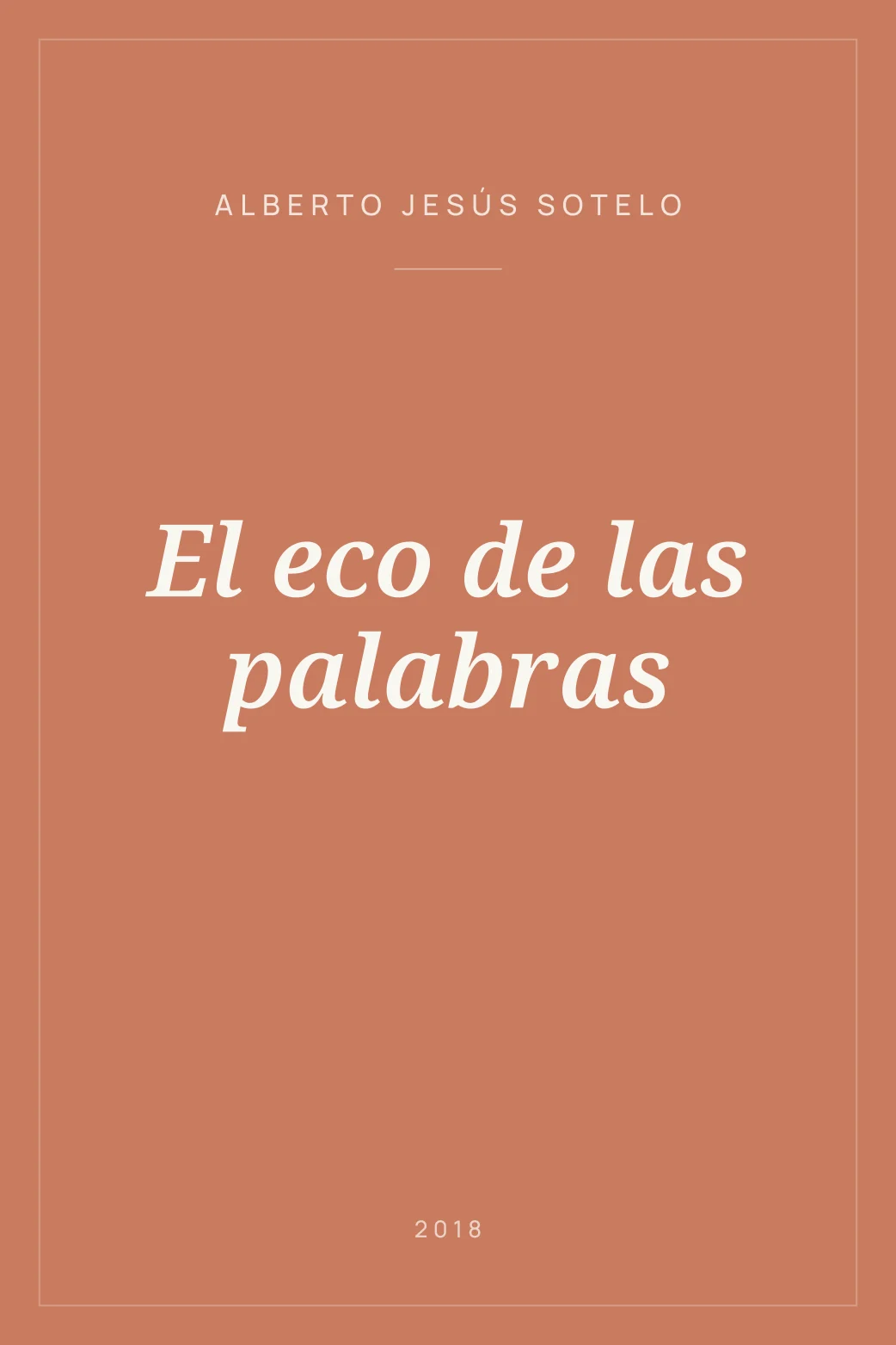 Portada de El eco de las palabras
