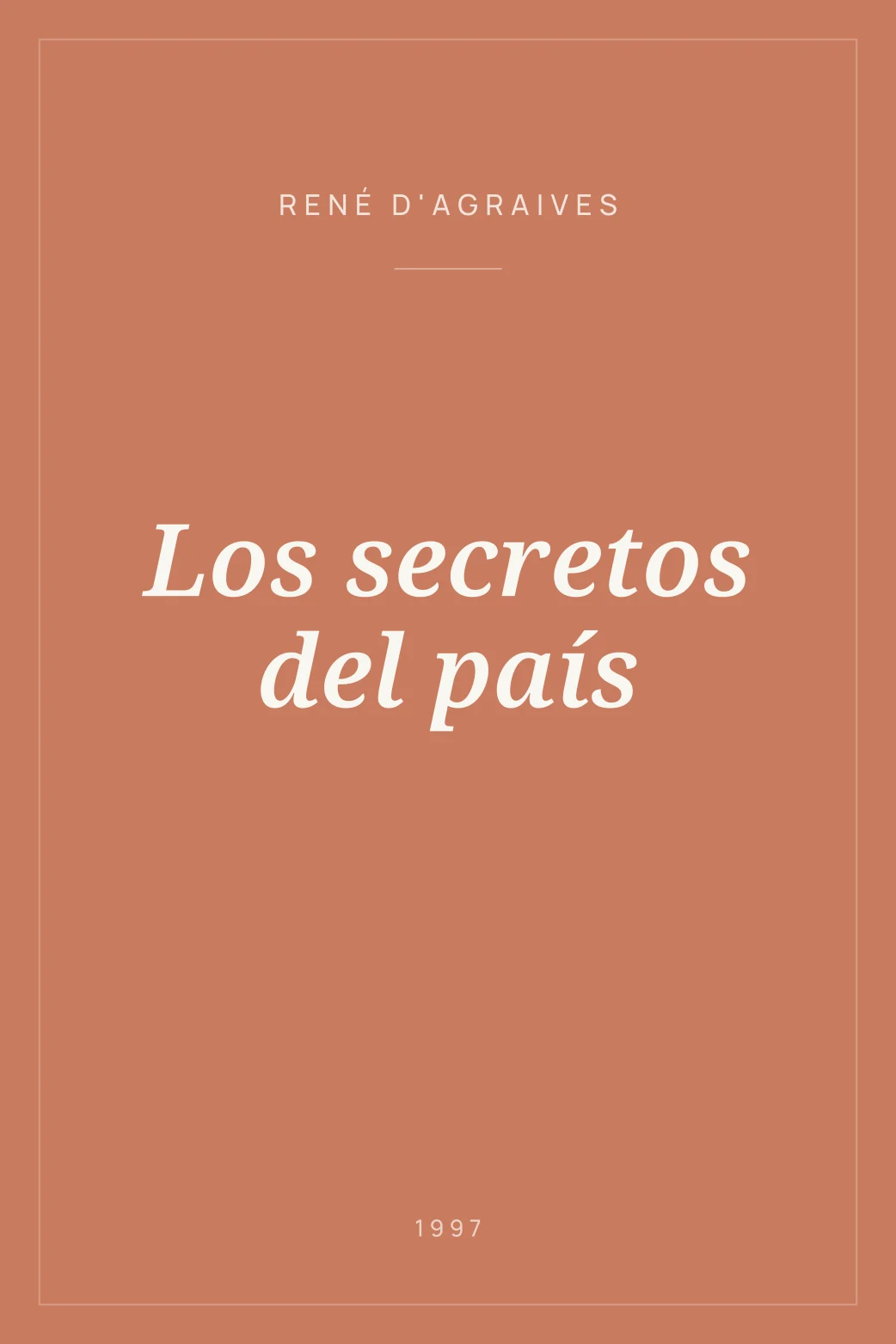 Portada de Los secretos del país
