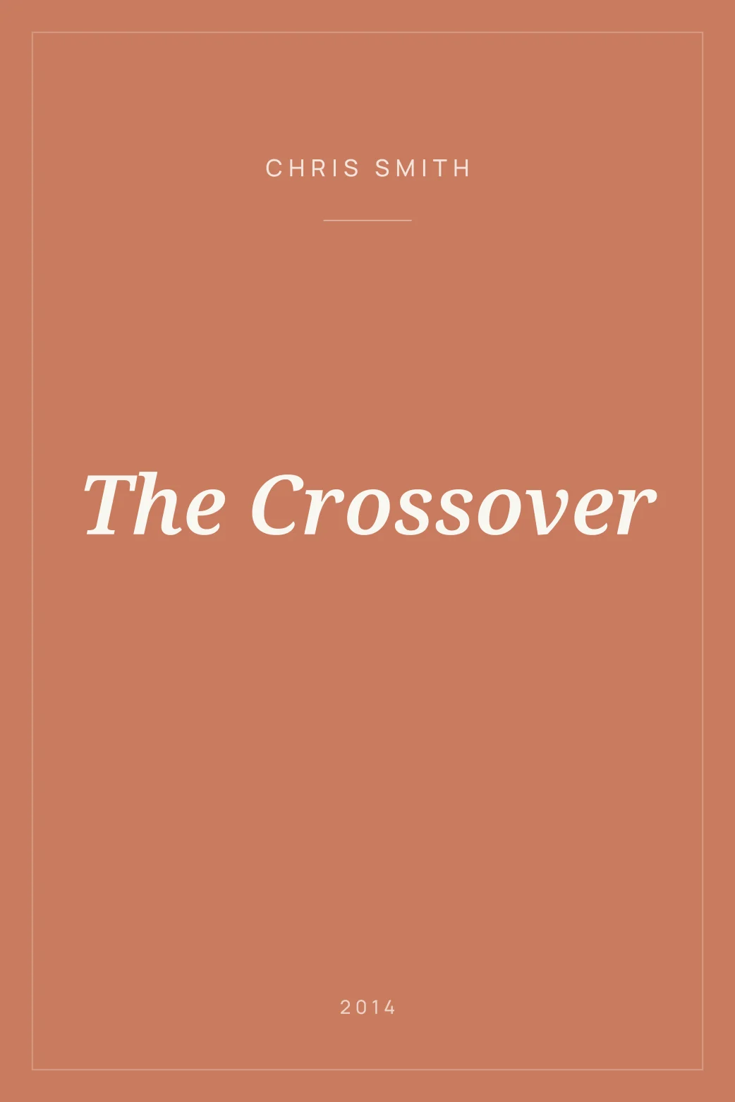 Portada de The Crossover