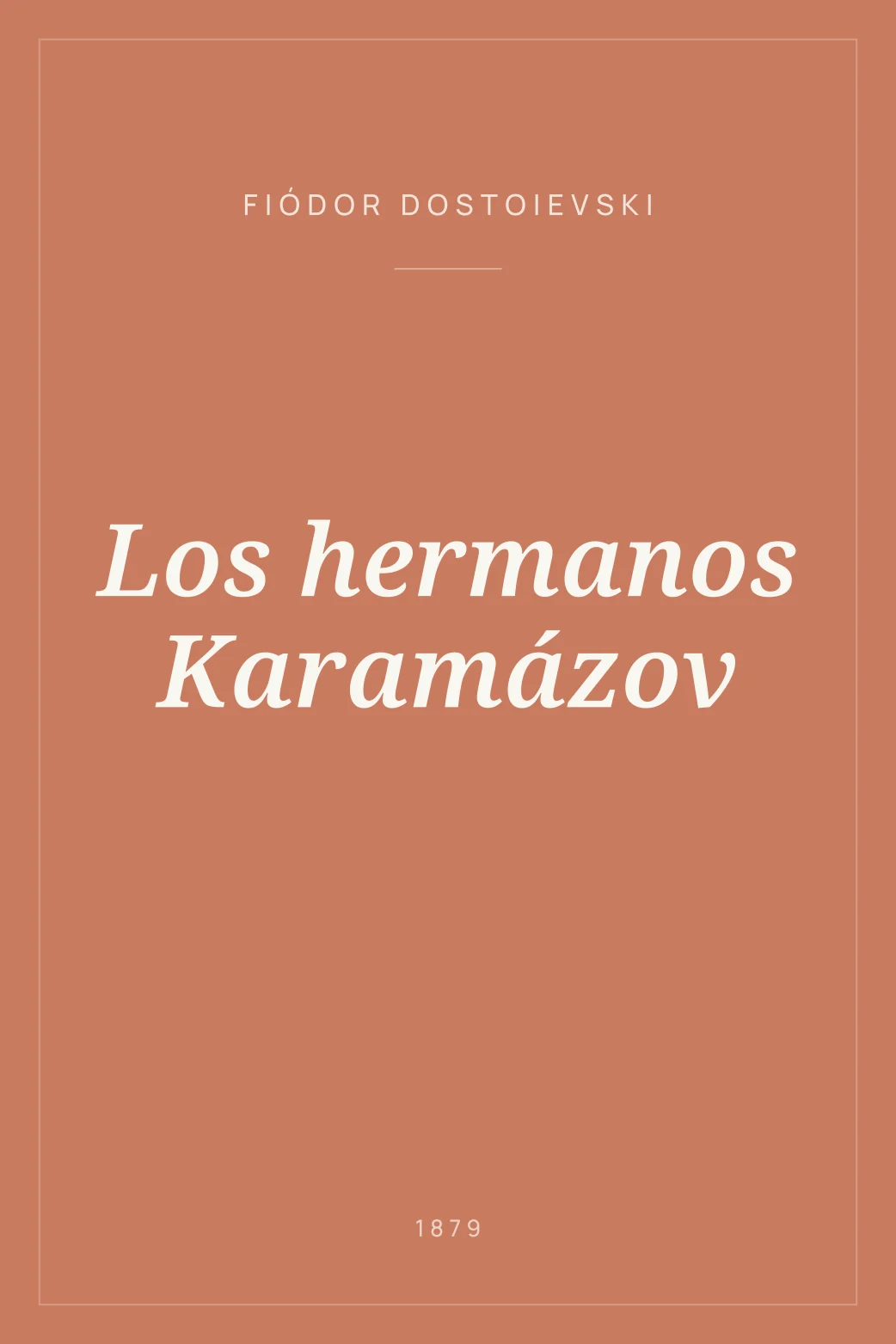 Portada de Los hermanos Karamázov