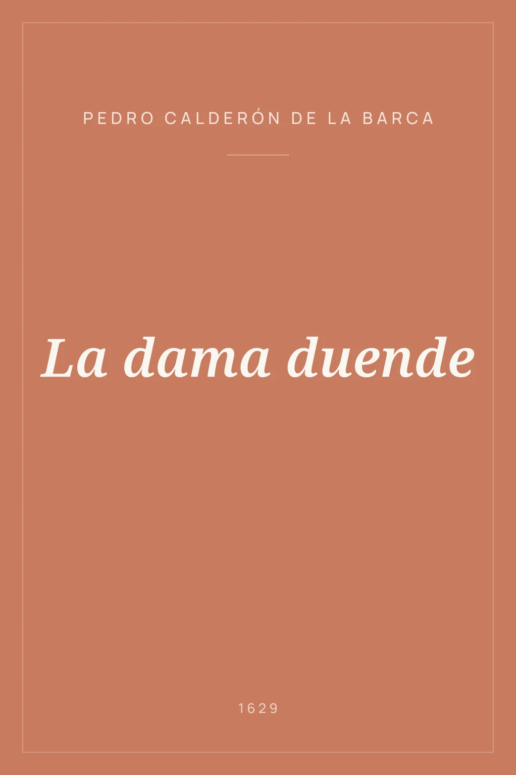 Portada de La dama duende