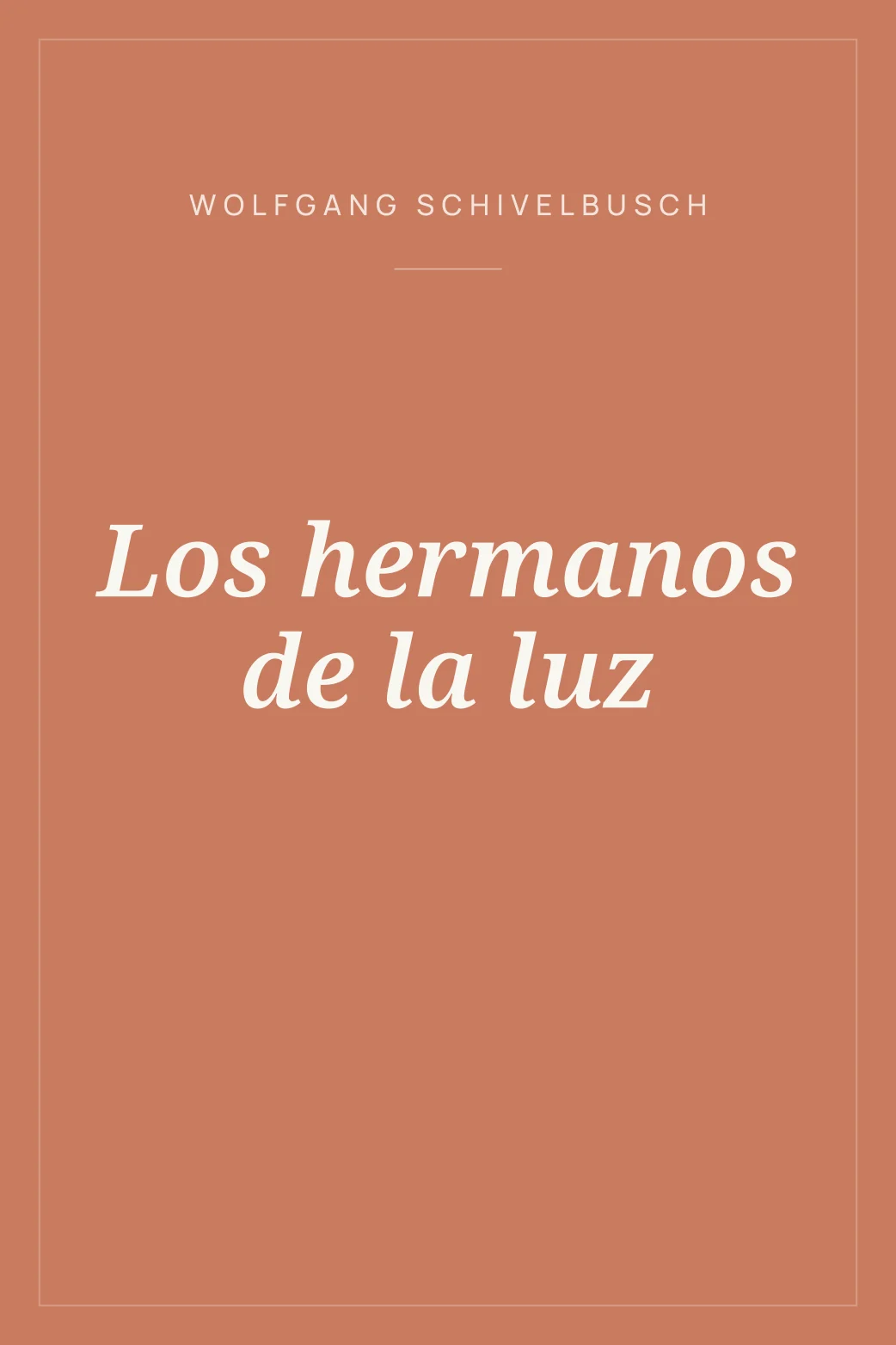 Portada de Los hermanos de la luz