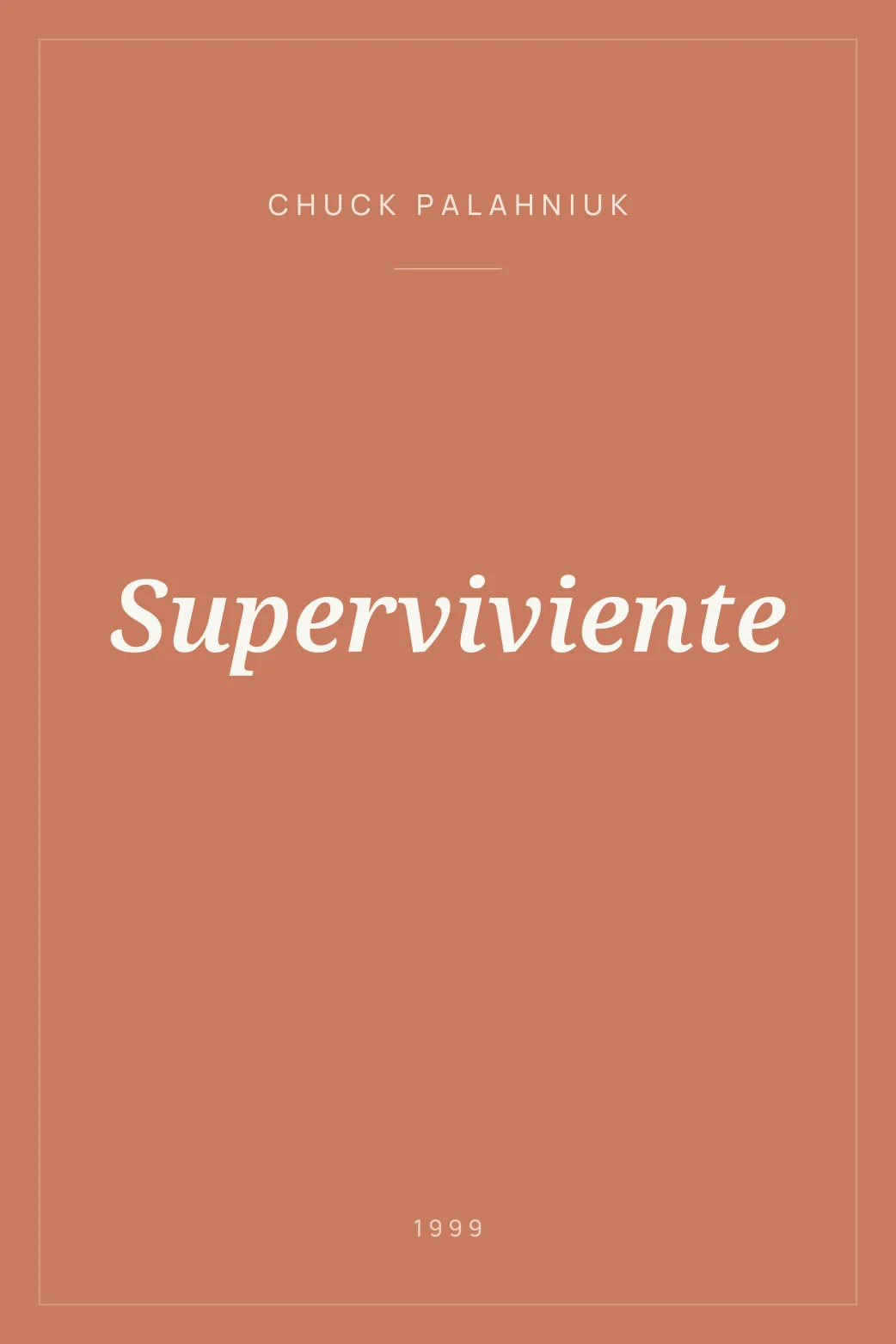Portada de Superviviente