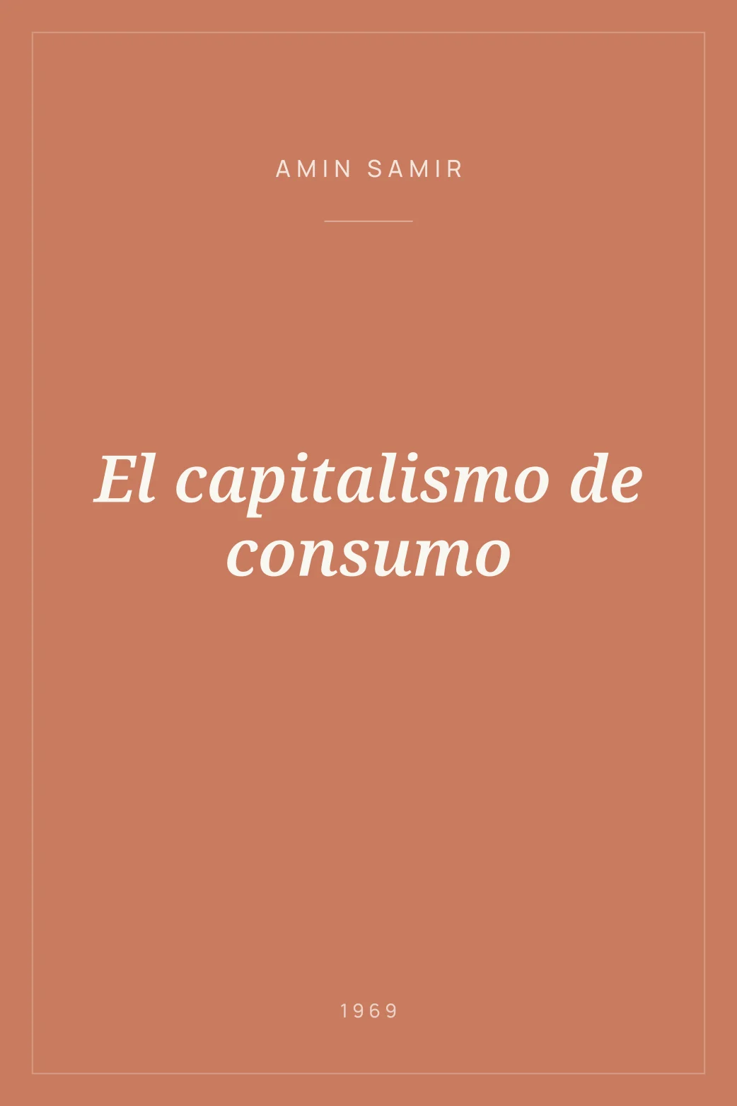 Portada de El capitalismo de consumo