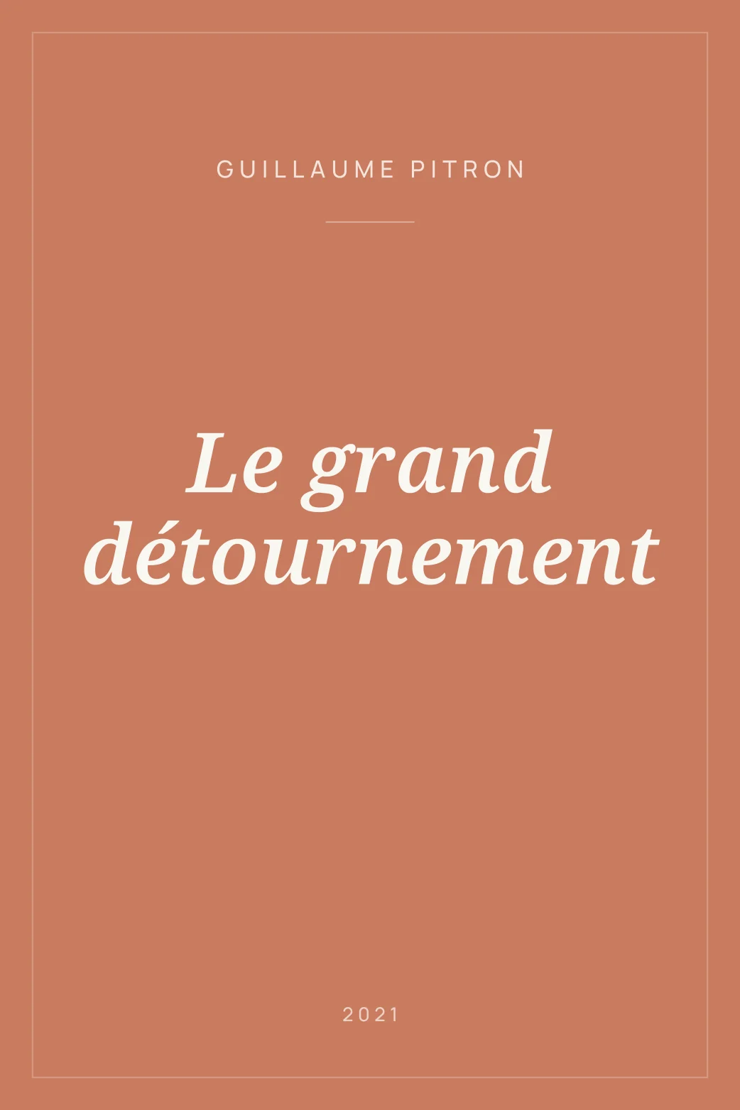 Portada de Le grand détournement