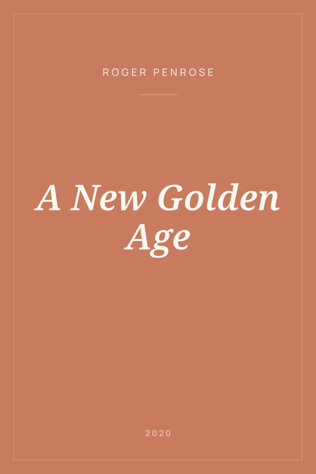 Portada de A New Golden Age