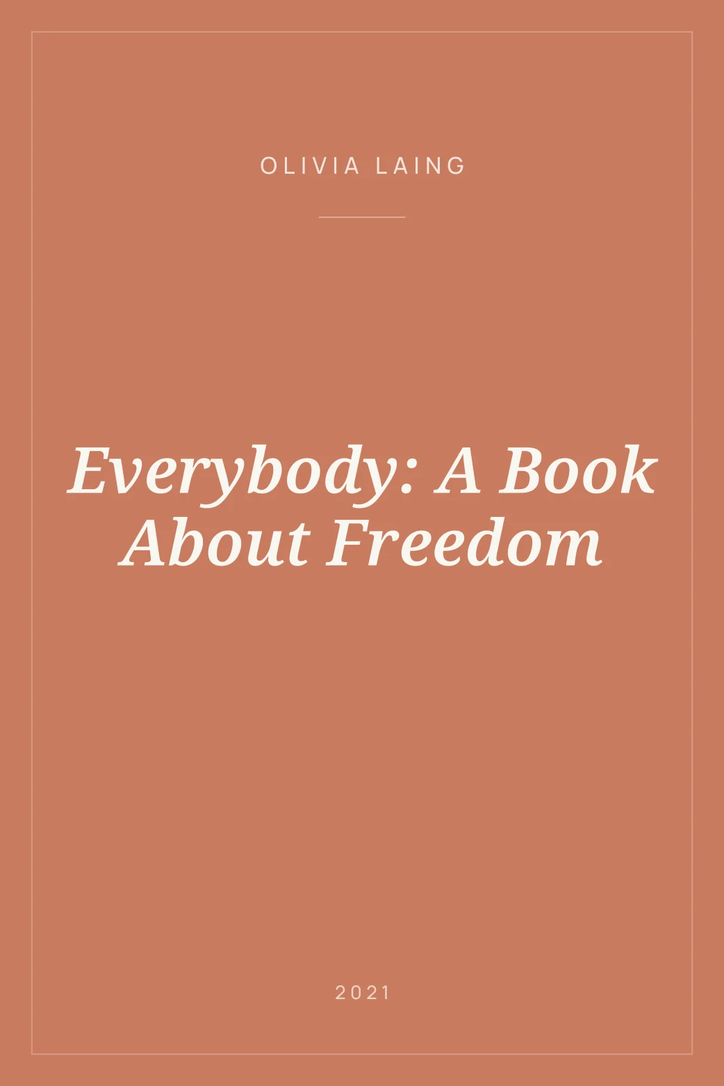 Portada de Everybody: A Book About Freedom