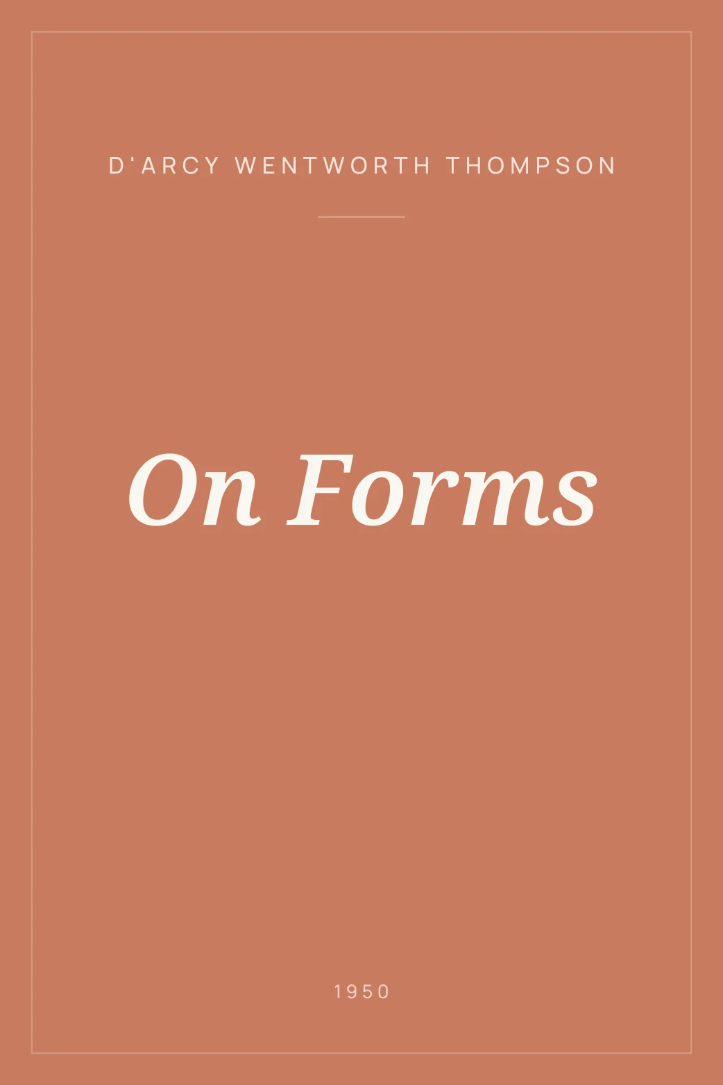 Portada de On Forms
