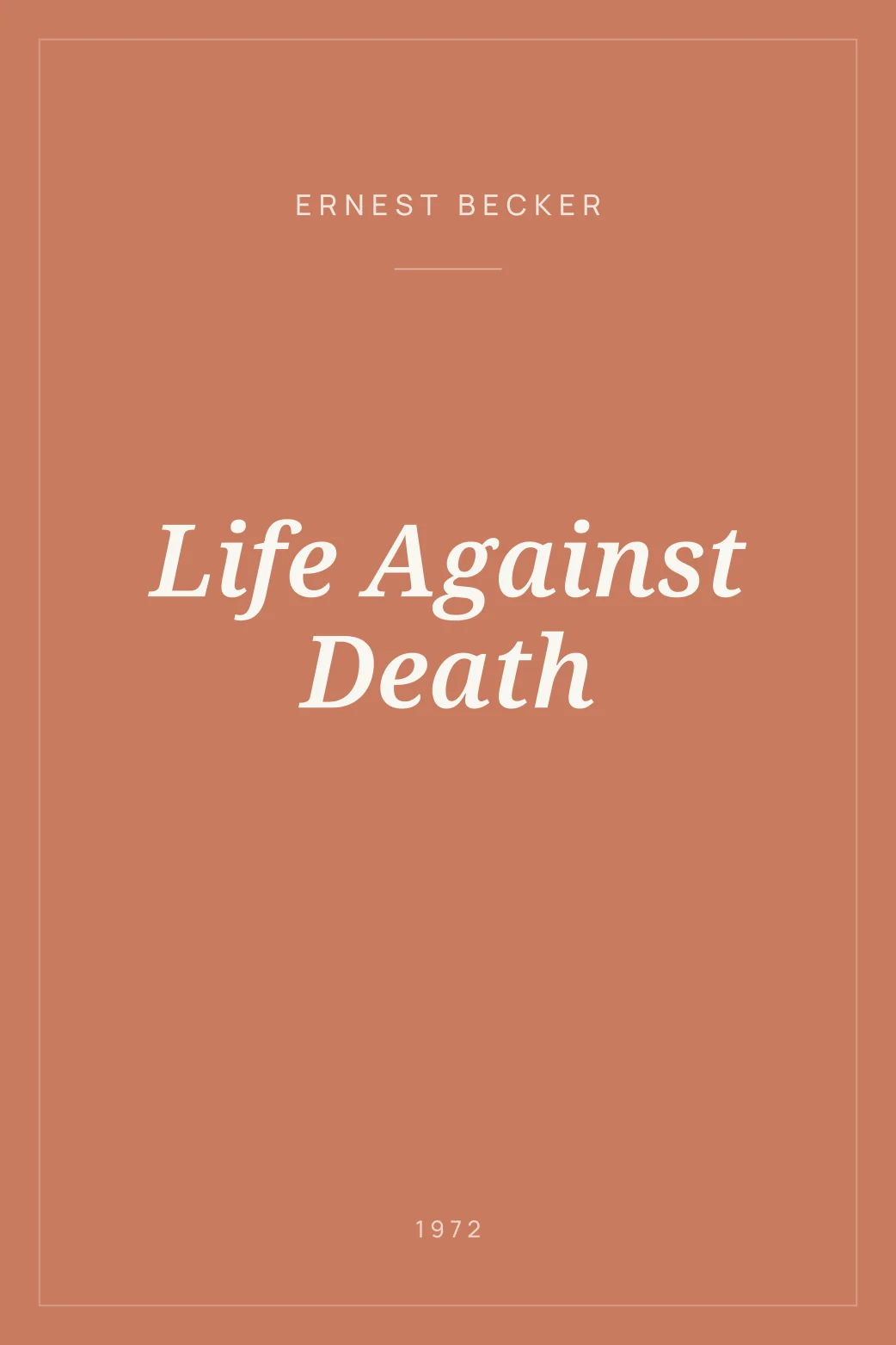 Portada de Life Against Death