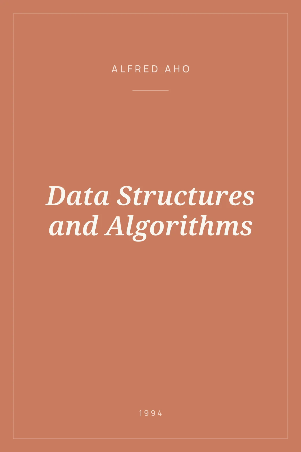 Portada de Data Structures and Algorithms
