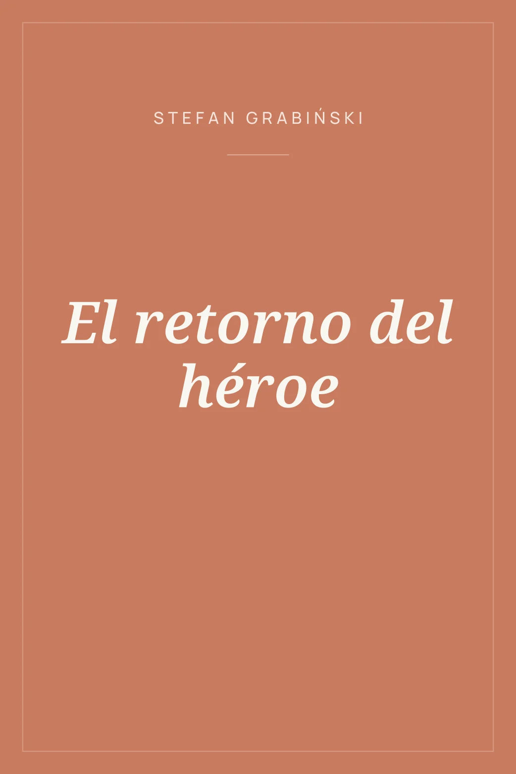 Portada de El retorno del héroe