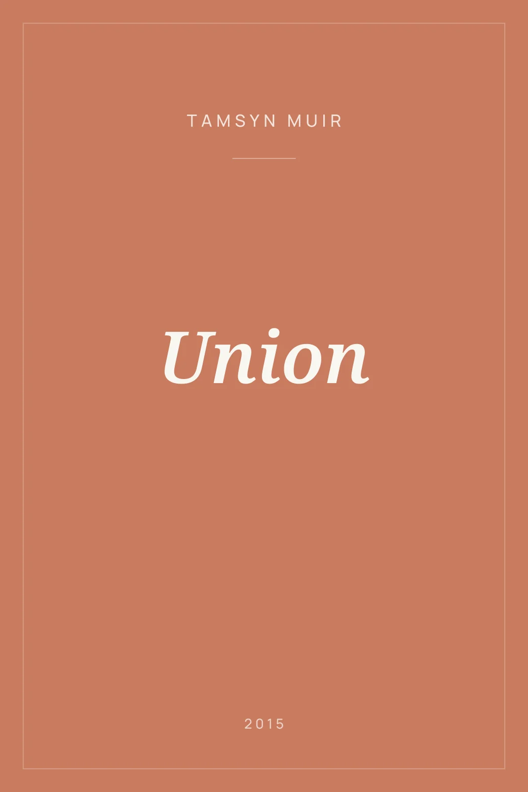 Portada de Union