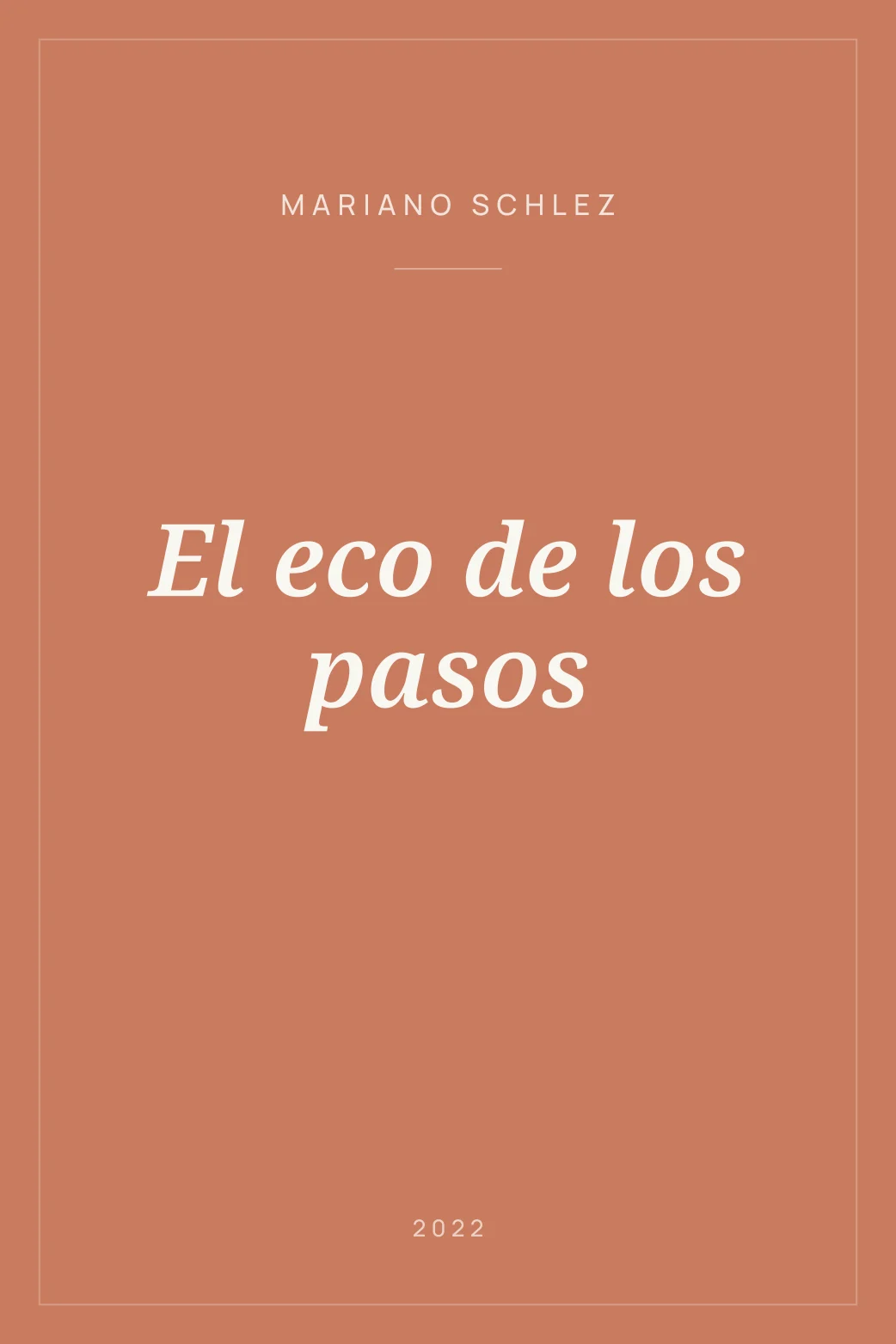 Portada de El eco de los pasos